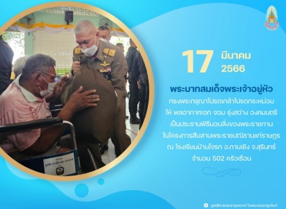 <strong>อ่านเพิ่มเติมเกี่ยวกับ</strong><br>พลอากาศเอก จอม รุ่งสว่าง องคมนตรี เป็นประธานพิธีมอบสิ่งของพระราชทาน ในโครงการสืบสานพระราชปณิธาน แก่ราษฎรจังหวัดสุรินทร์ พลอากาศเอก จอม รุ่งสว่าง องคมนตรี เป็นประธานพิธีมอบสิ่งของพระราชทาน ในโครงการสืบสานพระราชปณิธาน แก่ราษฎรจังหวัดสุรินทร์