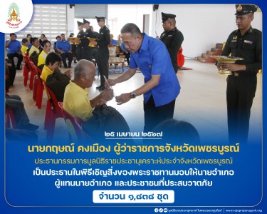 นายกฤษณ์ คงเมือง ผู้ว่าราชการจังหวัดเพชรบูรณ์ ... พารามิเตอร์รูปภาพ 1