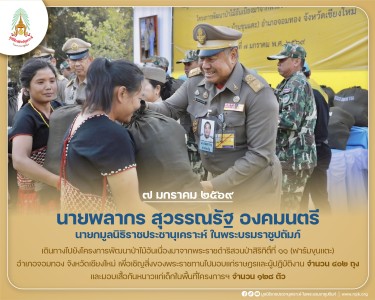 นายพลากร สุวรรณรัฐ องคมนตรี นายกมูลนิธิราชประชานุเคราะห์ฯ ... พารามิเตอร์รูปภาพ 1